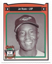 1991 Team Issue Baltimore Orioles Crown #190 Jehosie Heard