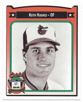 1991 Team Issue Baltimore Orioles Crown #208 Keith Hughes