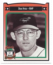 1991 Team Issue Baltimore Orioles Crown #214 Dick Hyde