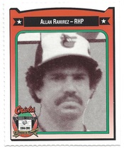 1991 Team Issue Baltimore Orioles Crown #374 Allan Ramirez