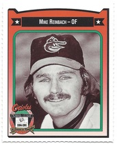 1991 Team Issue Baltimore Orioles Crown #376 Mike Reinbach