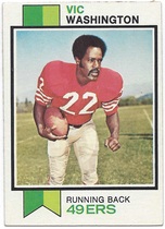 1973 Topps Base Set #238 Vic Washington