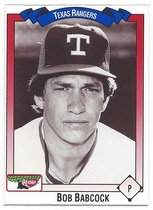1993 Team Issue Texas Rangers Keebler #57 Bob Babcock
