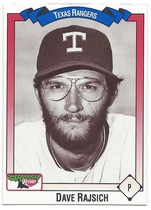 1993 Team Issue Texas Rangers Keebler #304 Dave Rajsich