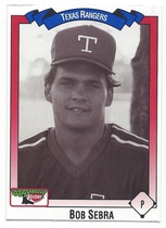 1993 Team Issue Texas Rangers Keebler #323 Bob Sebra