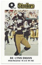 1981 Team Issue Pittsburgh Steelers Police #NNO Lynn Swann