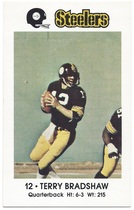 1981 Team Issue Pittsburgh Steelers Police #NNO Terry Bradshaw