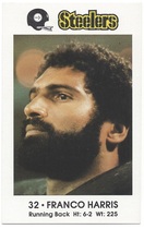 1982 Team Issue Pittsburgh Steelers Police #NNO Franco Harris