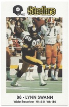 1982 Team Issue Pittsburgh Steelers Police #NNO Lynn Swann