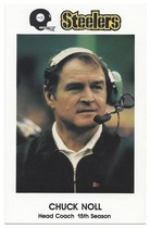 1983 Team Issue Pittsburgh Steelers Police #NNO Chuck Noll
