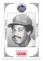 1991 Team Issue New York Mets WIZ #243 Pepe Mangual