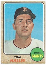 1968 Topps Base Set #185 Tom Haller