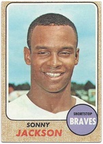 1968 Topps Base Set #187 Sonny Jackson