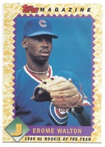 1990 Topps Magazine #TM6 Jerome Walton