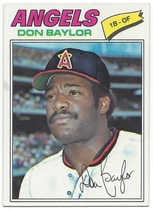 1977 Topps Base Set #462 Don Baylor