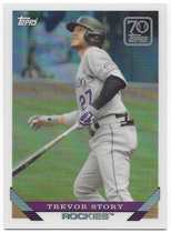 2021 Topps Chrome 70 Years of Topps Baseball Series 2 #70YTC-43 Trevor Story