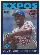 2021 Topps 1986 Topps 35th Anniversary Blue #86B-68 Vladimir Guerrero