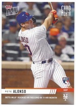 2019 Topps Now Card of the Month #M-SEPT Pete Alonso