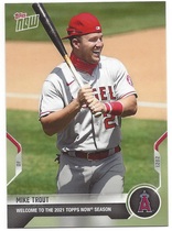 2021 Topps Now Welcome #WLCM Mike Trout