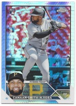 2023 Topps Chrome Prism Refractor #67 Canaan Smith-Njigba