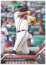 2023 Topps Now Postseason #PS-19 Ronald Acuna Jr