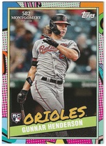 2023 Topps 582 Montgomery Club Set 1 #7 Gunnar Henderson