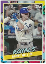 2023 Topps 582 Montgomery Club Set 1 #17 Bobby Witt Jr