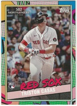 2023 Topps 582 Montgomery Club Set 1 #18 Triston Casas