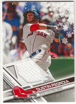 2017 Topps Holiday Relics #R-DPE Dustin Pedroia