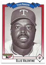1993 Team Issue Texas Rangers Keebler #364 Ellis Valentine