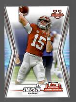 2023 Bowman University International Trading Card Day #NTCD-BF1 Ty Simpson