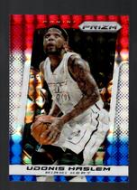 2013 Panini Prizm Prizms Red White and Blue Mosaic #128 Udonis Haslem
