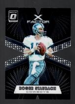 2016 Donruss Optic X-Factor #17 Roger Staubach