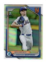 2024 Bowman Chrome Draft Refractor #BDC-65 Jonathan Santucci