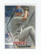 2018 Stadium Club Special Forces #SF-CK Clayton Kershaw