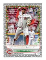 2022 Topps Holiday Metallic #HW130 Hunter Greene