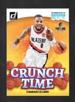 2022 Donruss Crunch Time #13 Damian Lillard