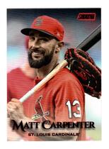 2019 Stadium Club Red Foil #284 Matt Carpenter