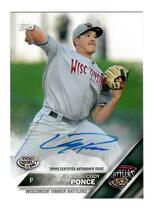 2016 Topps Pro Debut Autos #13 Cody Ponce