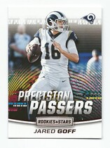 2018 Panini Rookies & Stars Precision Passers #PP-5 Jared Goff