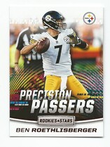 2018 Panini Rookies & Stars Precision Passers #PP-7 Ben Roethlisberger