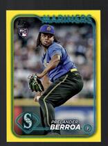 2024 Topps Yellow #36 Prelander Berroa
