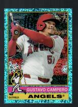 2025 Topps Heritage Chrome Light Blue Sparkle Refractor #339 Gustavo Campero