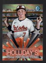 2025 Bowman Chrome Hobby Stars #HS-2 Jackson Holliday