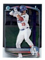 2025 Bowman Chrome Prospects #BCP-115 Eduardo Quintero