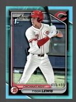 2024 Bowman Draft Sky Blue #BD-44 Tyson Lewis