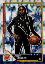 2025 Topps Chrome McDonalds All American RayWave Refractor #17 Agot Makeer