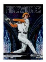 2021 Panini Prizm Draft Picks Fireworks #20 Max Ferguson