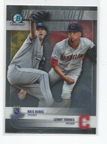 2018 Bowman Chrome Draft Recommended Viewing #RV-BT Kris Bubic|Lenny Torres