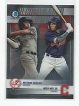 2018 Bowman Chrome Draft Recommended Viewing #RV-SN Anthony Seigler|Noah Naylor